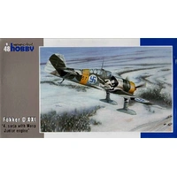 Special Hobby 1/48 Fokker D.XXI "4.Sarja with Wasp Junior Engine" Plastic Model Kit