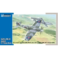 Special Hobby 1/48 Spitfire Mk.XII against V-1 Flying Bomb Plastic Model Kit