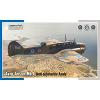 Special Hobby 1/48 Avro Anson Mk.I "Anti-Submarine Annie" Plastic Model Kit