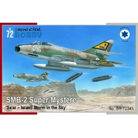 Special Hobby 1/72 SMB-2 Super Mystère 'Sa'ar  Israeli Storm in the Sky' Plastic Model Kit