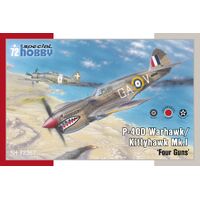 Special Hobby 1/72 P-40D Warhawk/Kittyhawk Mk.I Four Guns Plastic Model Kit