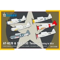 Special Hobby 1/72 AT-6C/D & SNJ-3/3C Texan 'Training to Win' Plastic Model Kit
