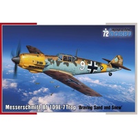 Special Hobby 1/72 Messerschmitt Bf 109E-7Trop 'Braving Sand and Snow' Plastic Model Kit