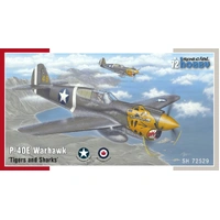 Special Hobby 1/72 P-40E Warhawk Tigers and Sharks Plastic Model Kit