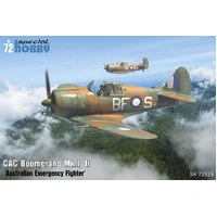 Special Hobby 1/72 CAC Boomerang Mk.I/II Australian Emergency Fighter  Plastic Model Kit