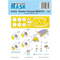 Special Hobby 1/32 Tempest MK.II/V/VI Mask