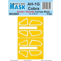 Special Hobby 1/32 AH-1G Cobra Inside/Outside MASK