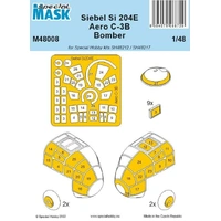 Special Hobby 1/48 Siebel Si 204E/Aero C-3B Bomber MASK