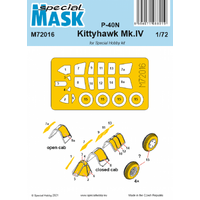 Special Hobby 1/72 P-40N/Kittyhawk Mk.IV Mask