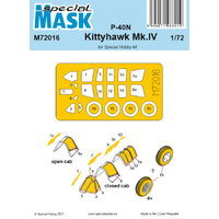 Special Hobby 1/72 P-40N/Kittyhawk Mk.IV Mask