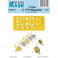 Special Hobby 1/72 Fouga C.170 Magister  Mask