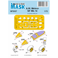 Special Hobby 1/72 A.W. Meteor NF Mk.14 Mask