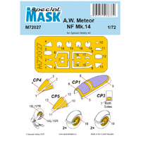 Special Hobby 1/72 A.W. Meteor NF Mk.14 Mask