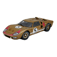 Shelby Collectables 1/18 #5 1966 Ford GT40 MKII Gold