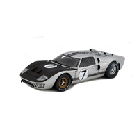 Shelby 1/18 #7 1966 Ford GT 40 MKII Black Diecast Car