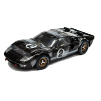 Shelby 1/18 1966 GT40 MK #2 Black LeMans Winner