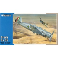 Special Hobby 1/48 Breda Ba.65A-80 'Two seater' Plastic Model Kit
