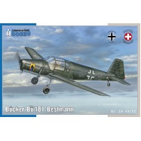 Special Hobby 1/48 Bucker Bu 181 Bestmann Plastic Model Kit