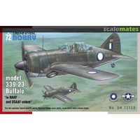 Special Hobby 1/72 Brewster model 339-23 Buffalo " In RAAF and USAAF colors" Plastic Model Kit