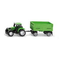 Siku - DeutzFahr with Fortuna 4wheeltrailer [SI1606]