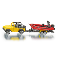 Siku - Jeep with Boat [SI1658]