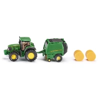 Siku - John Deere Tractor with Round Baler [SI1665]