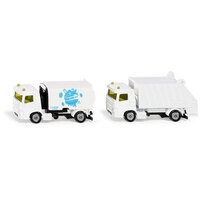 Siku - Municipal Set Road Sweeper and Garbage Truck [SI1687]