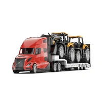 Siku Volvo Truck with JCB Tractors Diecast Model 1785