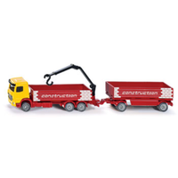 Siku 1/87 Truck for Constructi on and Trailer