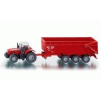 Siku - 1/87 Massey Fergson Tractor with Trailer [SI1844]