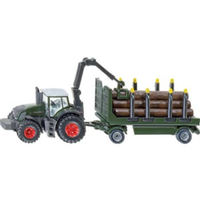 Siku 1/87 Tractor with Forestry Trailer SI1861