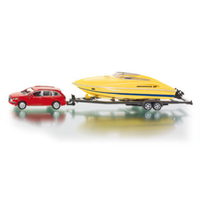 Siku - 1/55 Car with Motorboat [SI2543]