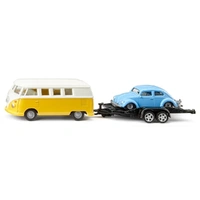 Siku - VW T1 with Trailer & Beetle
