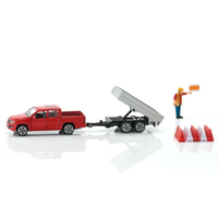 Siku 1/55 Pick-up with Tipping Trailer SI3543