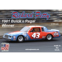 Salvinos J R RPB1981D 1/24 Richard Petty #43 Buick Regal 1981 Winner Plastic Model Kit