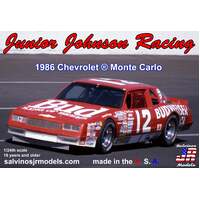 Salvinos J R 1/24 Junior Johnson 1986 Chevrolet Monte Carlo driven by Neil Bonnet JJMC1986NB