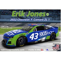 Salvinos J R 1/24 GMS Racing Erik Jones 2022 Camaro - Primary Livery Plastic Model Kit