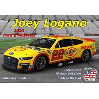 Salvinos J R 1/24 Team Penske 2023 Joey Logano Ford Mustang Primary Plastic Model Kit