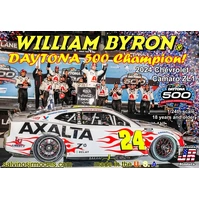 Salvinos J R 1/24 William Byron #24 2024 500 Winner Axalta Plastic Model Kit [HMC2024WBD]