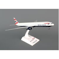 Sky Marks 1/200 British B777-300ER w/Gear Reg G-STBC Plastic Model Aircraft