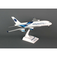 Sky Marks 1/200 Malaysia A380-800 w/Gear New Livery F-WWSU Diecast Aircraft