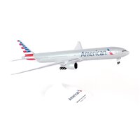 Sky Marks 1/200 American B777-300 w/Gear (New Livery) Plastic Model Aircraft