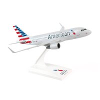 Sky Marks 1/150 American A319 (New Livery) Plastic Model Aircraft