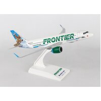 Sky Marks 1/150 Frontier A320Neo 'Wilbur Whitetail' Plastic Model Aircraft