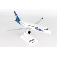 Sky Marks 1/100 Alaska E175 Horizon N620QX Plastic Model Aircraft