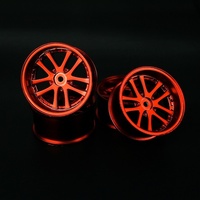 Speedline Bigger Size 2.2 10 Spoke Offset 5 Chorme Red 4PCS