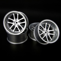 Speedline Bigger Size 2.2 10 Spoke Offset 7 Matte Silver 4PCS