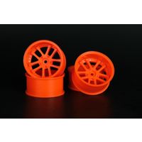 Speedline Standard Size 10 Spoke Offset 10 Orange 4pcs SL180O7