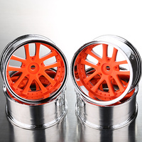 Speedline LX 2 Tone off 10 Standard Size 52x26mm Orange/Chrome