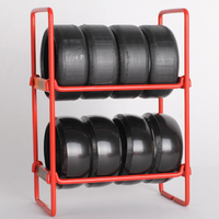 NZO Tyre Rack Red SLN010R1